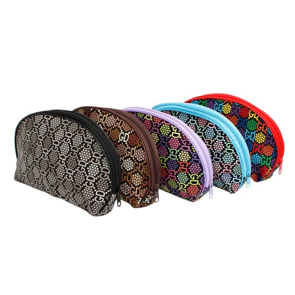 NWT Beehive print cosmetic pouch - Picture 1 of 3